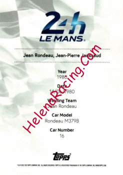 1980 Le Mans 24 h Verso.jpg