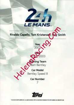 2003 Le Mans 24 h Verso.jpg