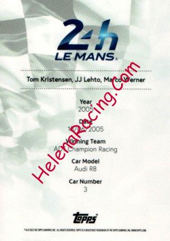 2005 Le Mans 24 h Verso.jpg