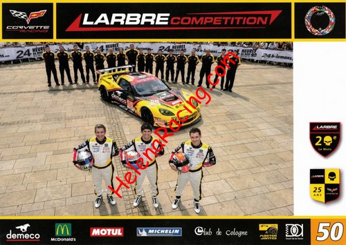 Card 2013 Le Mans 24 h-Team Recto (NS).jpg