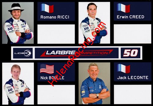 Card 2019 Le Mans 24 h-Team Verso (NS).jpg