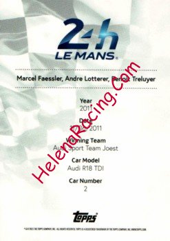 2011 Le Mans 24 h Verso.jpg