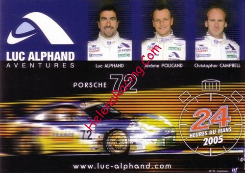 Card 2005 Le Mans 24 h-Sofrev Recto (NS)-.jpg